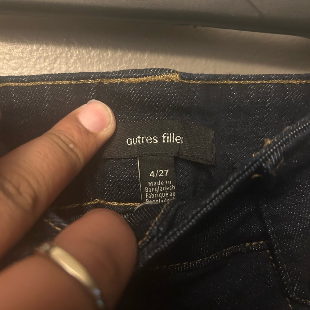 Autres Filles Women's Flare Jeans - dark blue military inspired - Picture 5 of 12